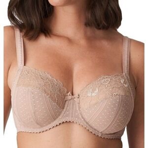 PRIMA DONNA 0162580‎ COUTURE FULL CUP BRA SIZE 44D UNDERWIRE UNLINED IN BEIGE